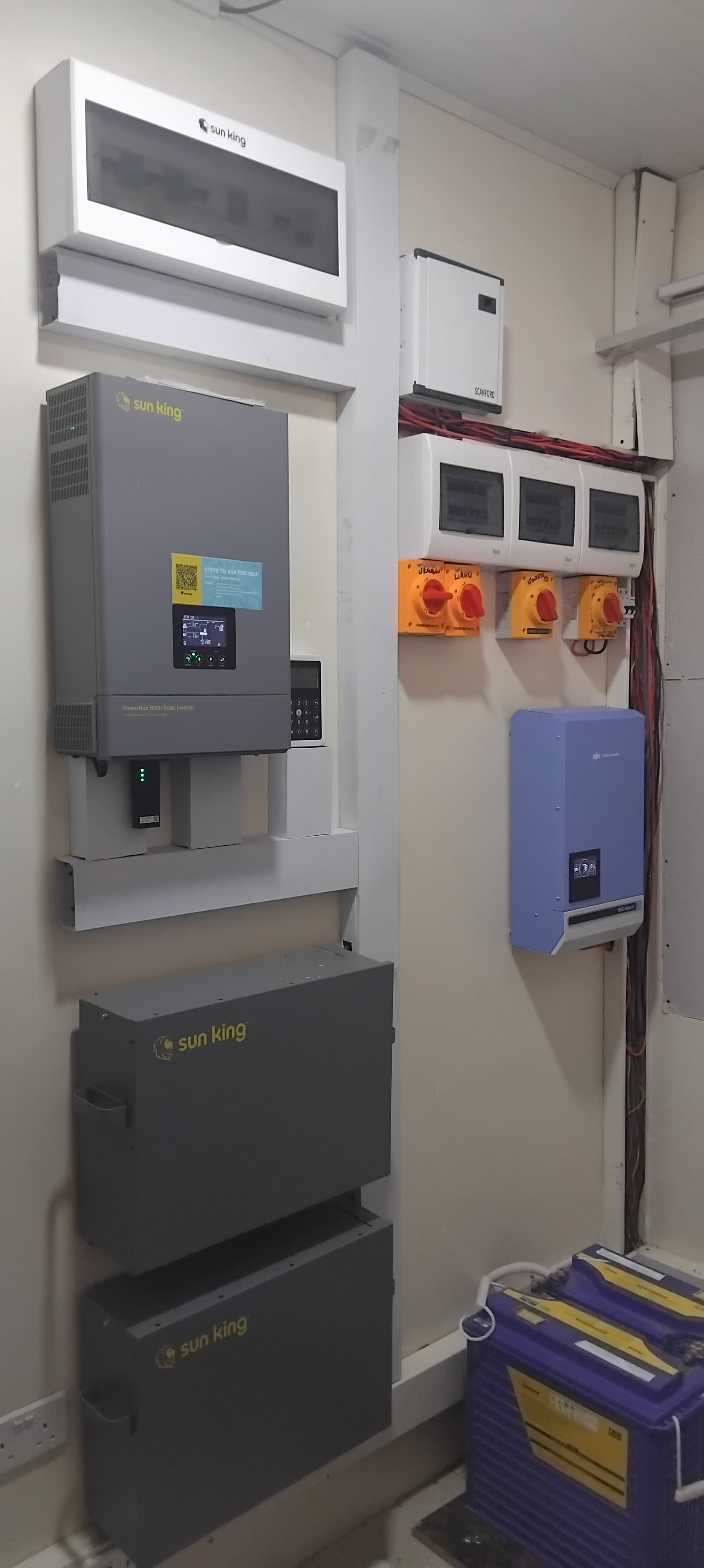 Solar installation project