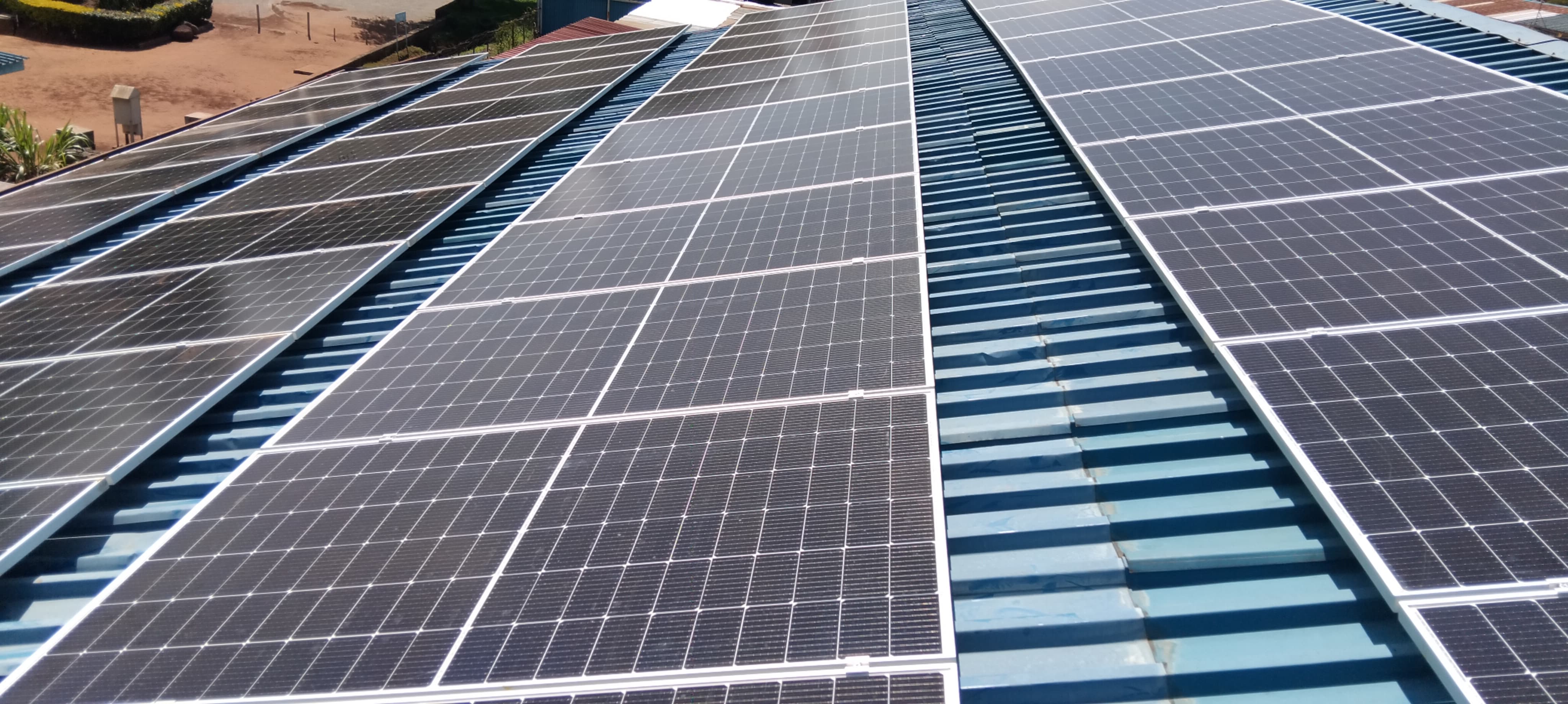 Solar panel installation