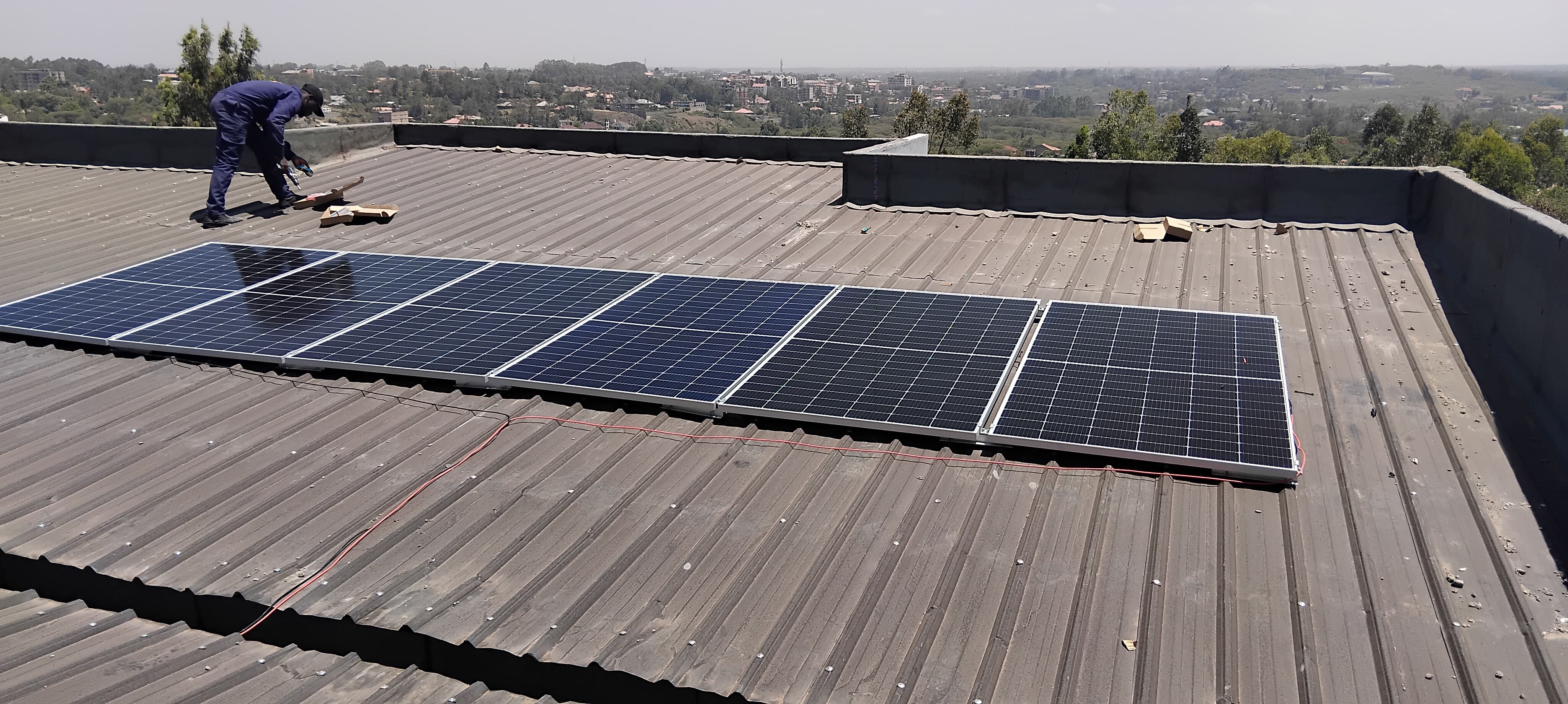 Solar installation project